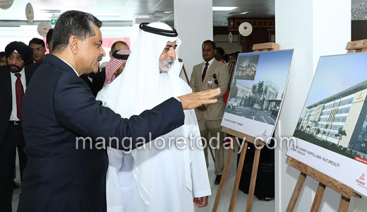 sheikh nahyan bin mubarak al nahyan  Visits thumbay hospital in dubai 1